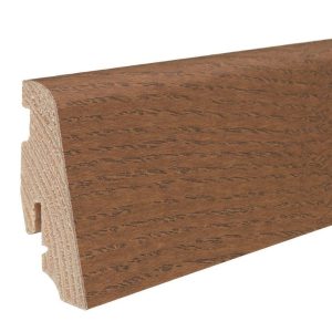Veneered skirting Smoked oak oiled haro