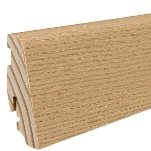 Veneered skirting oak light oiled 409733
