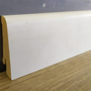 Finierētas grīdlīstes PEDROSS baltas krāsotas 6015