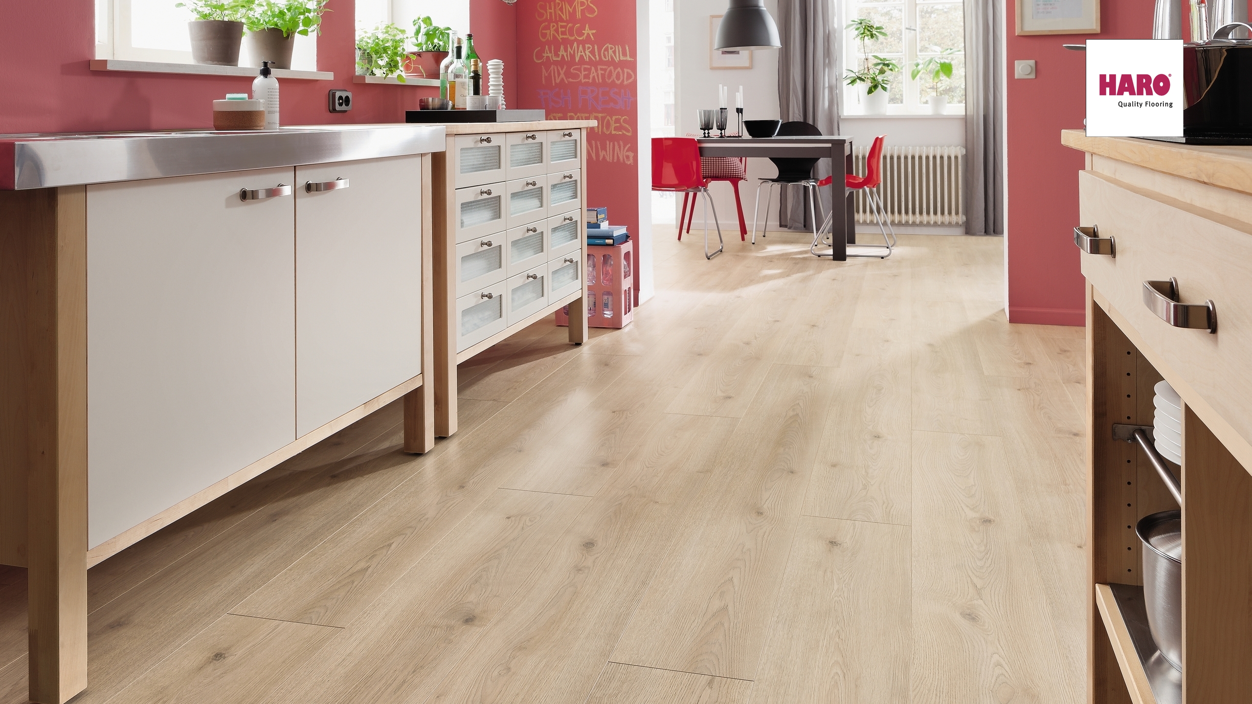 Lamināts HARO Oak Contura Stone Grey GranVia 540239