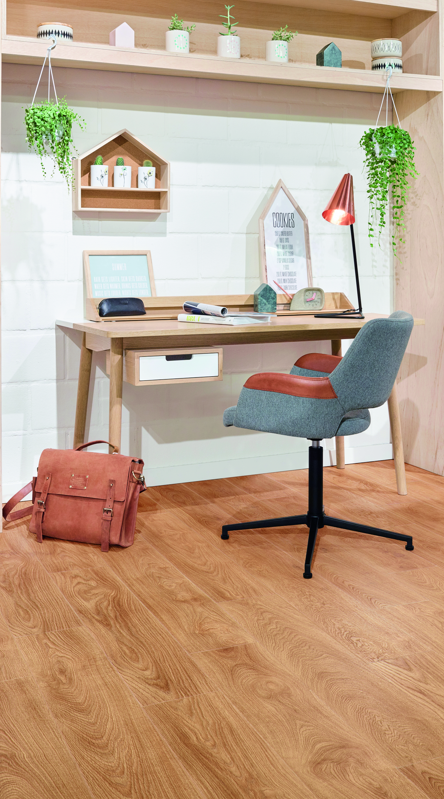 Līmējamā vinila grīda Moduleo Impress Laurel Oak 51822