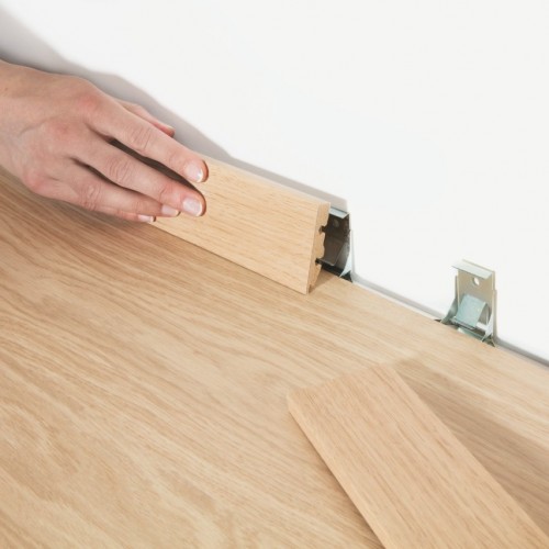 Quick-Step laminēta MDF grīdlīste 12*58*2400 mm