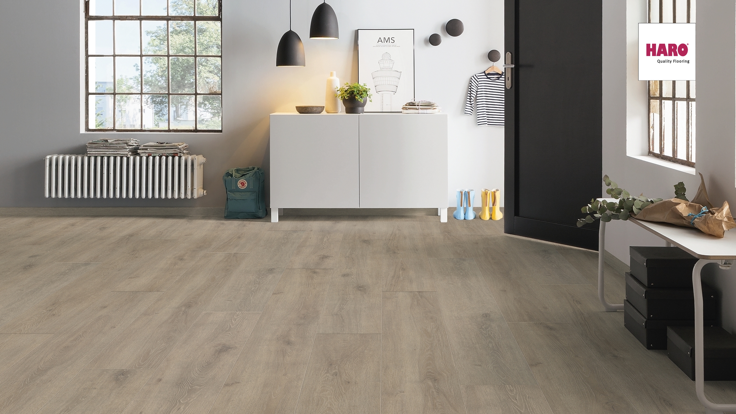 Lamināts HARO Oak Veneto Mocca GranVia Aqua 537379