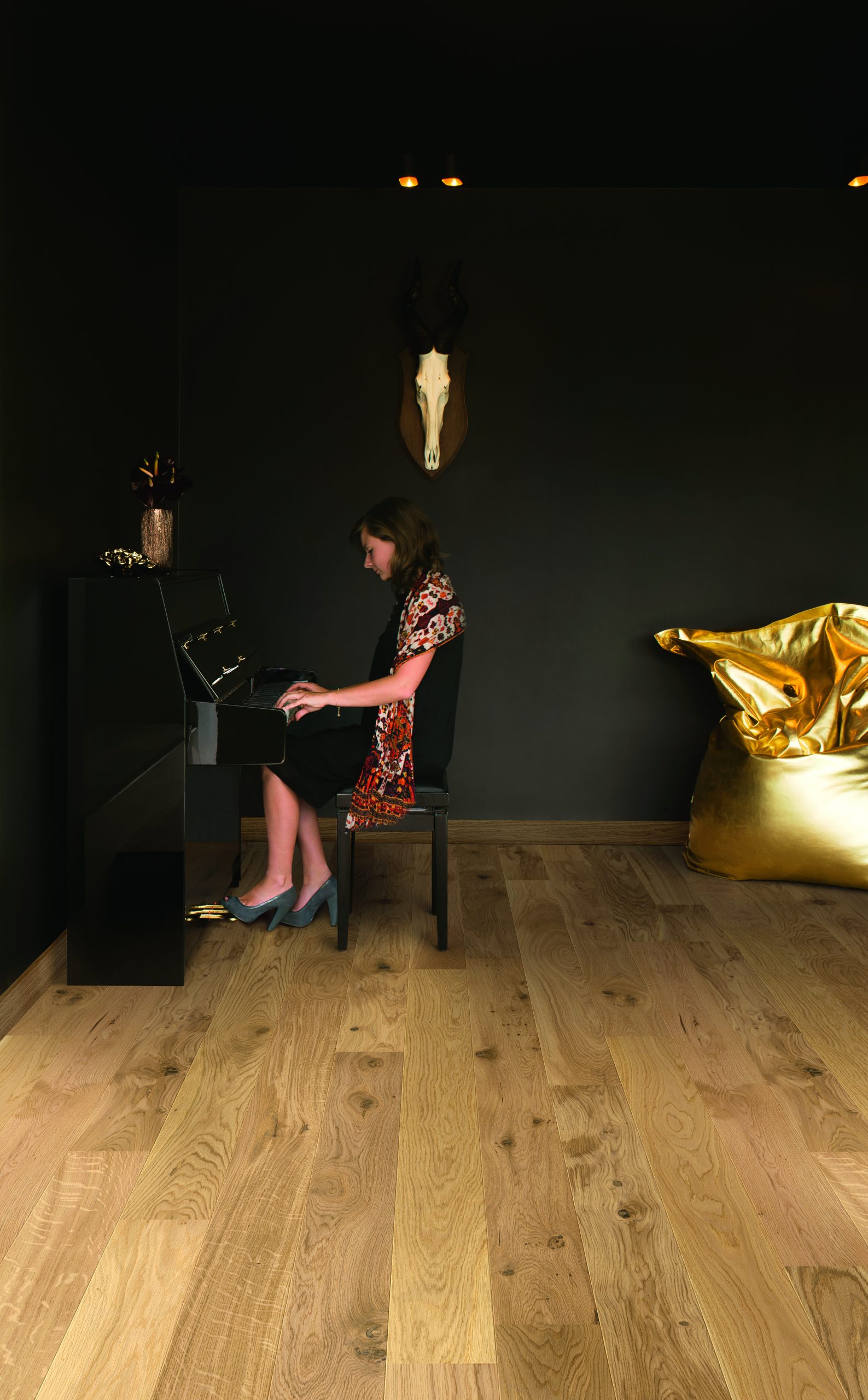 Trīsslāņu parkets Quick-Step Compact Oak Natural Matt COM1450