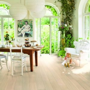 Trīsslāņu parkets Quick-Step Palazzo Polar Oak Matt PAL1340S