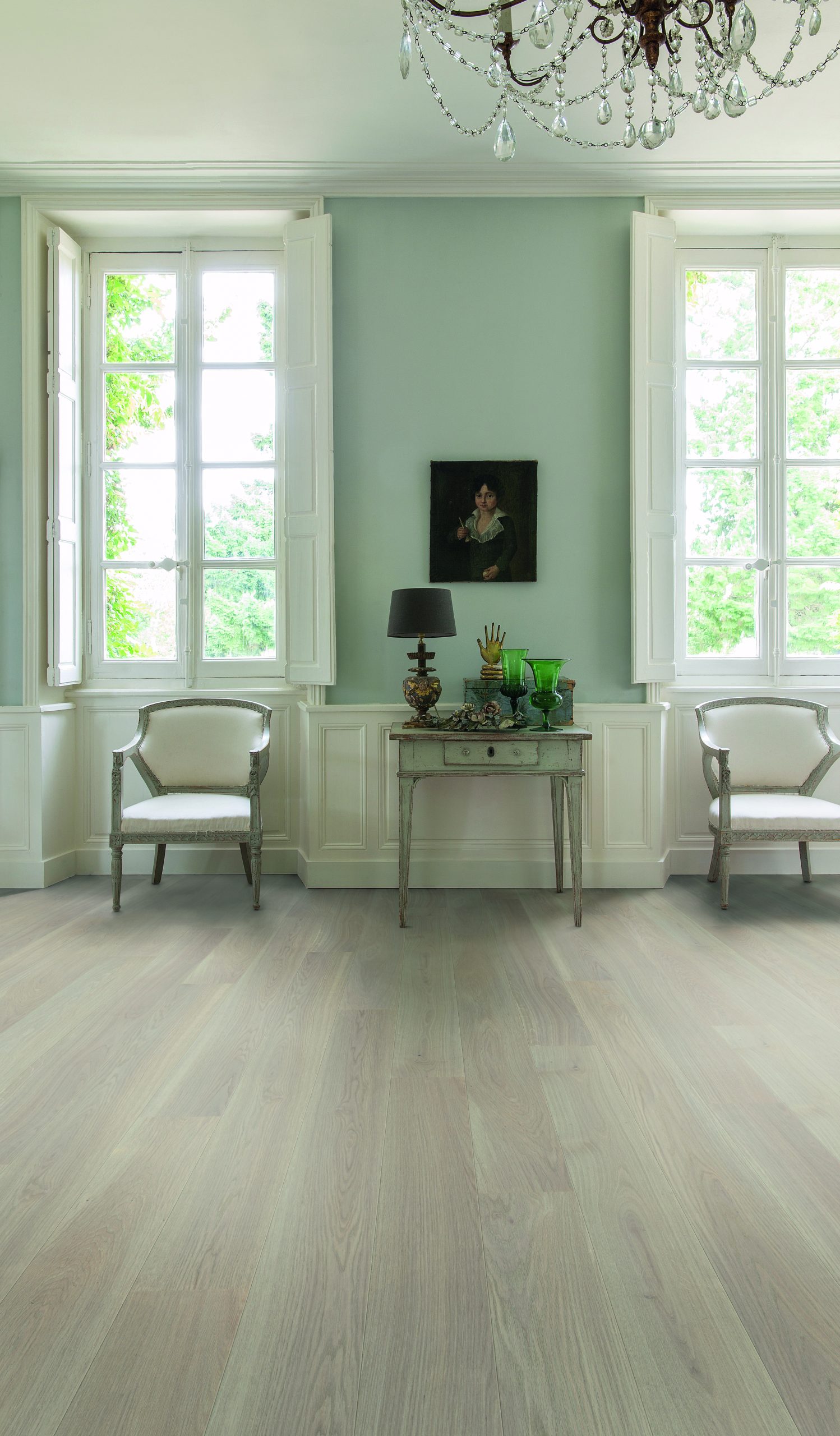 Trīsslāņu parkets Quick-Step Palazzo Frosted oak oiled PAL3092S