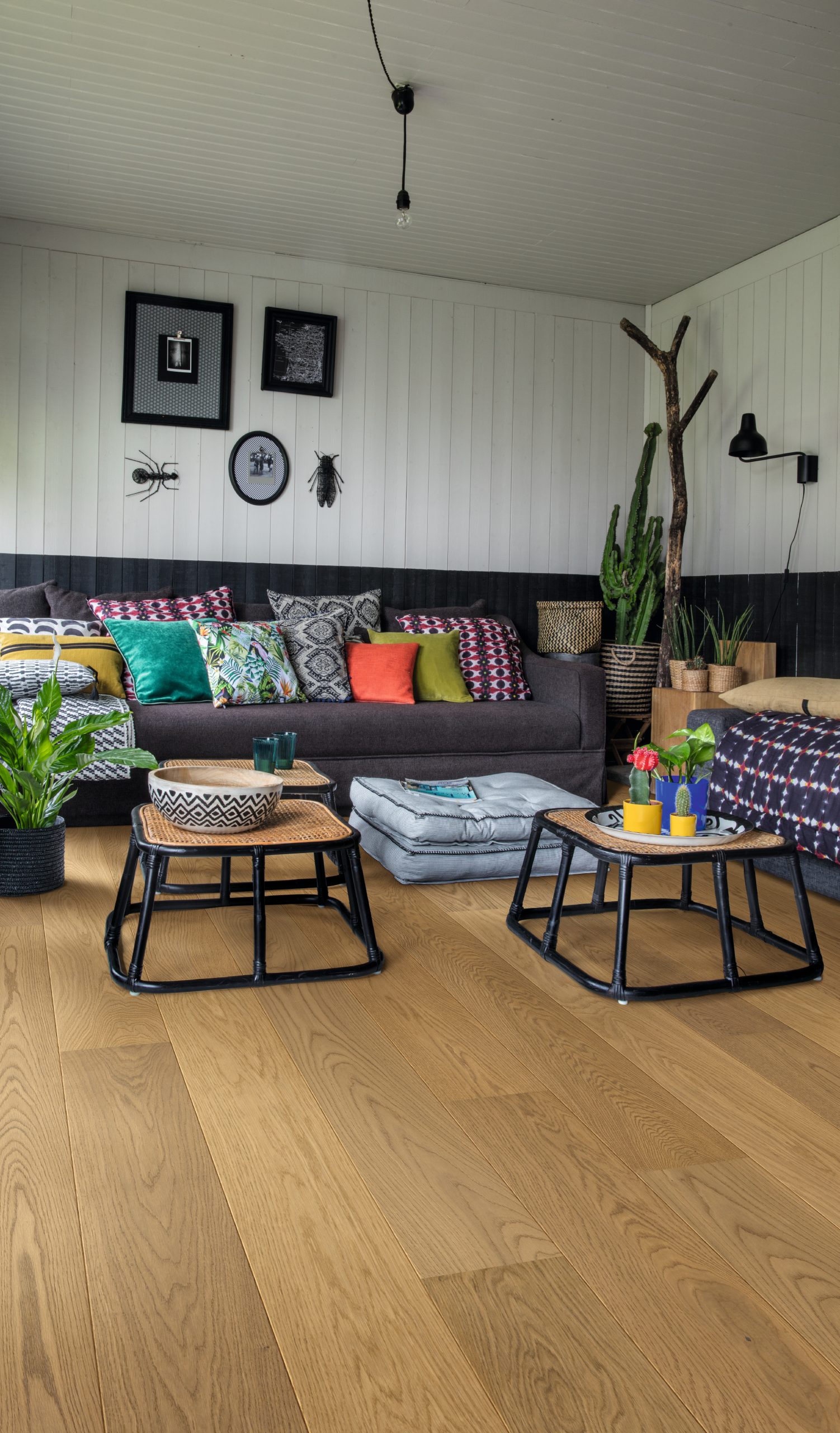 Trīsslāņu parkets Quick-Step Palazzo Ginger bread oak extra matt PAL3888S