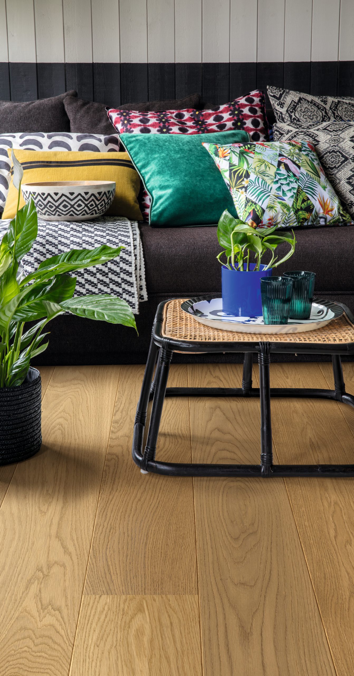 Trīsslāņu parkets Quick-Step Palazzo Ginger bread oak extra matt PAL3888S