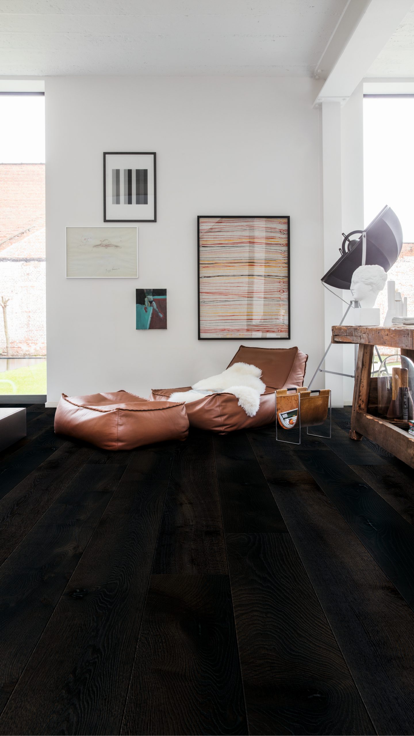 Trīsslāņu parkets Quick-Step Palazzo Midnight oak oiled PAL3889S