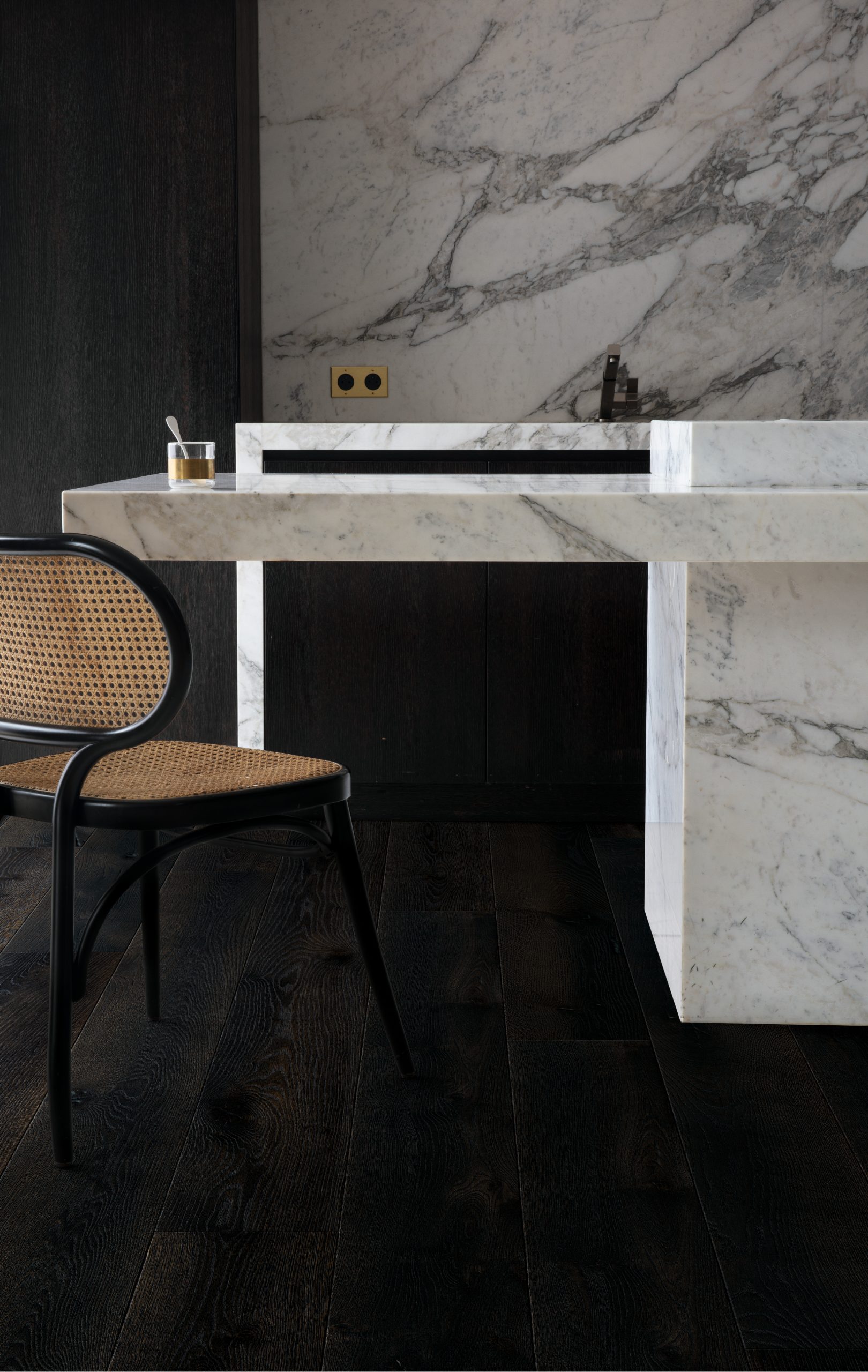 Three-layer parquet Quick-Step Palazzo Midnight oak oiled PAL3889S