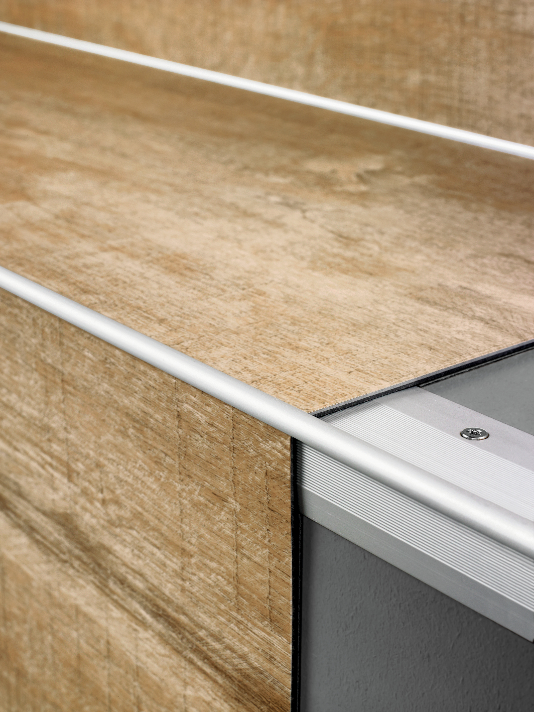 Quick-Step kāpņu ārējais profils QSVSTPGLUE