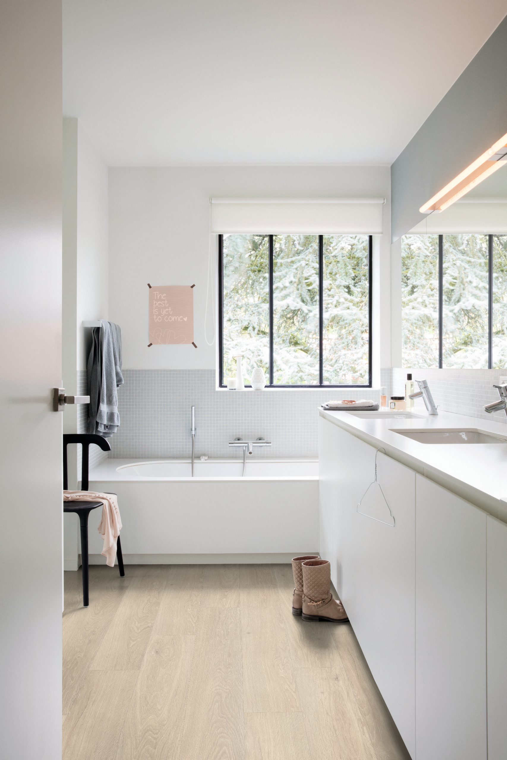 Vinila grīda Quick-Step Pulse Sea breeze oak beige PUGP40080