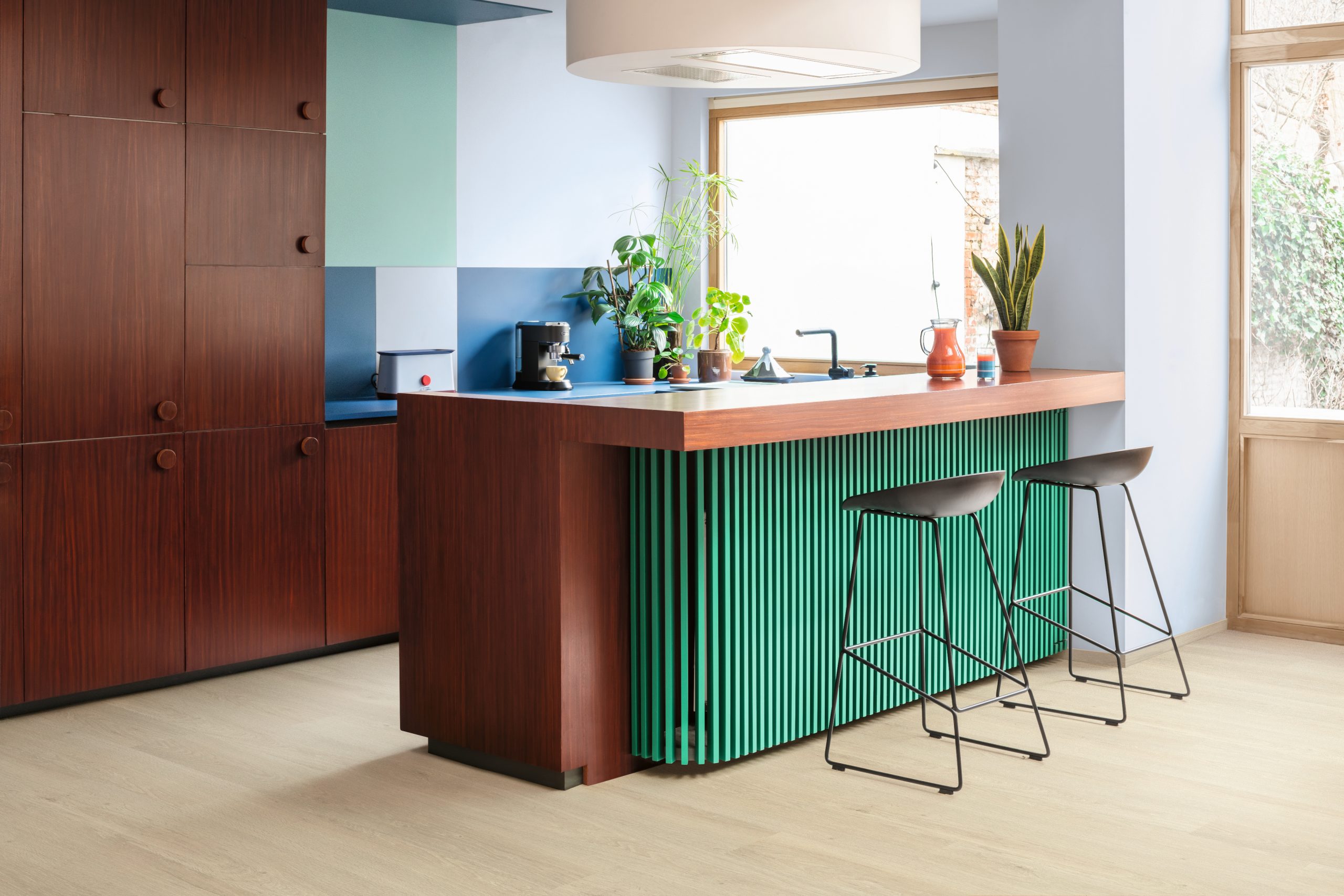 Vinila grīda Quick-Step Alpha Medium Planks Sea breeze oak beige AVMP40080