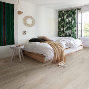 Vinila grīda Quick-Step Bloom Cotton oak white blush