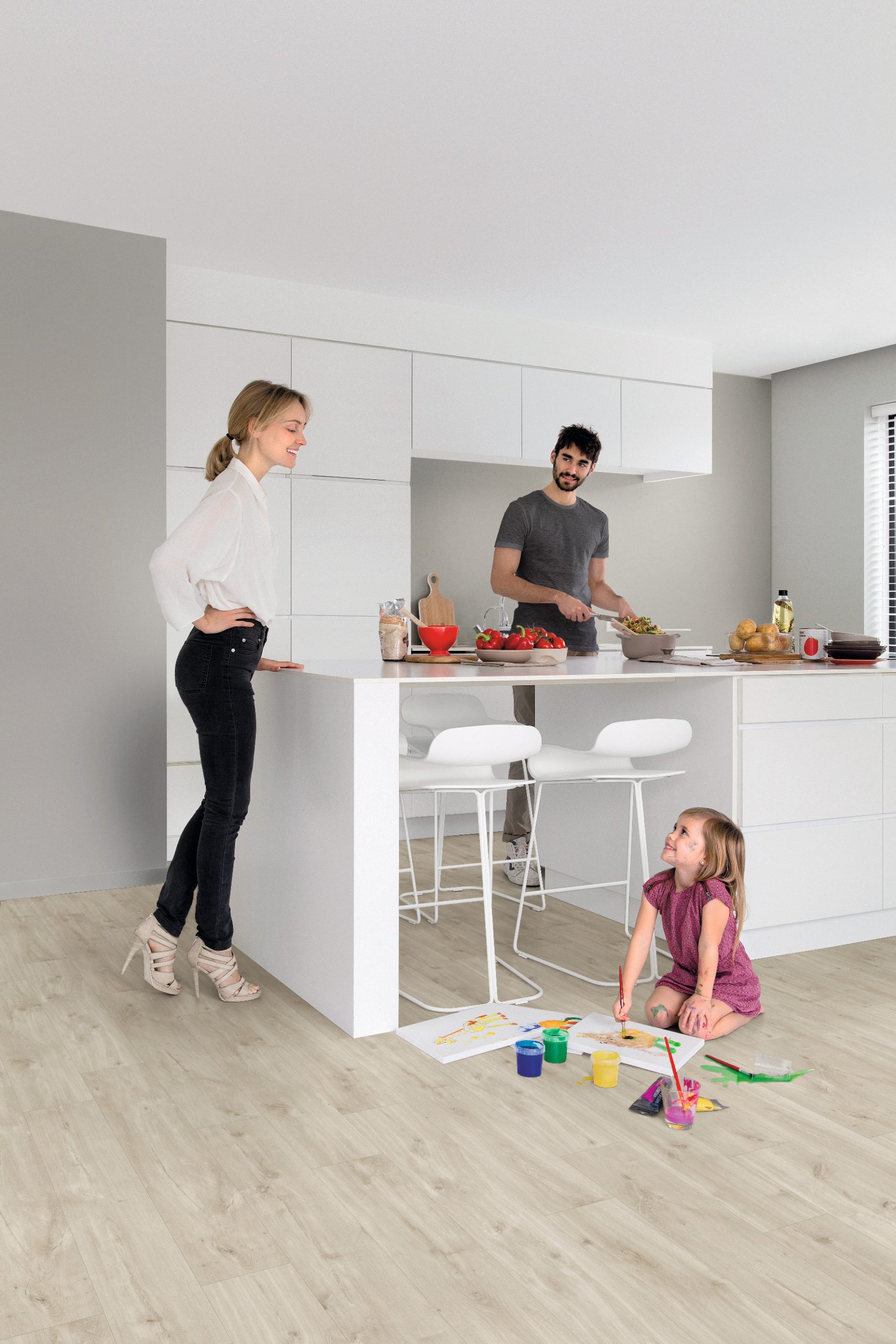 Vinila grīda Quick-Step Blos Canyon oak beige AVSPU40038