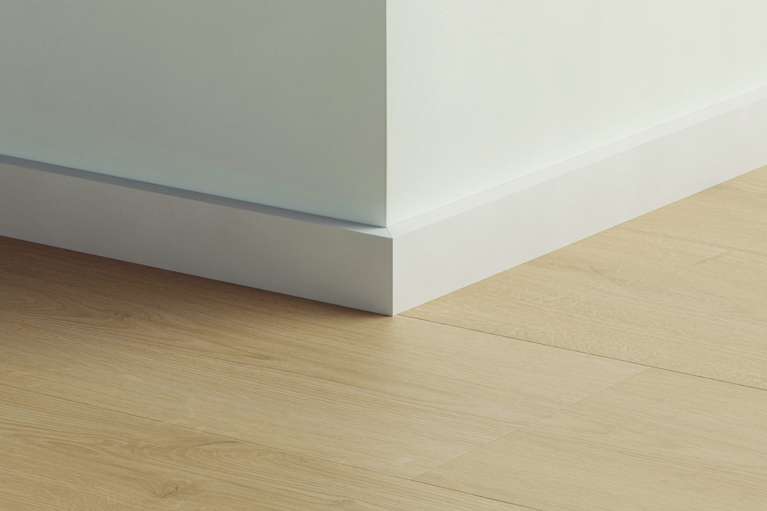 Ūdensizturīga krāsojama grīdlīste QSHSK38PAINT