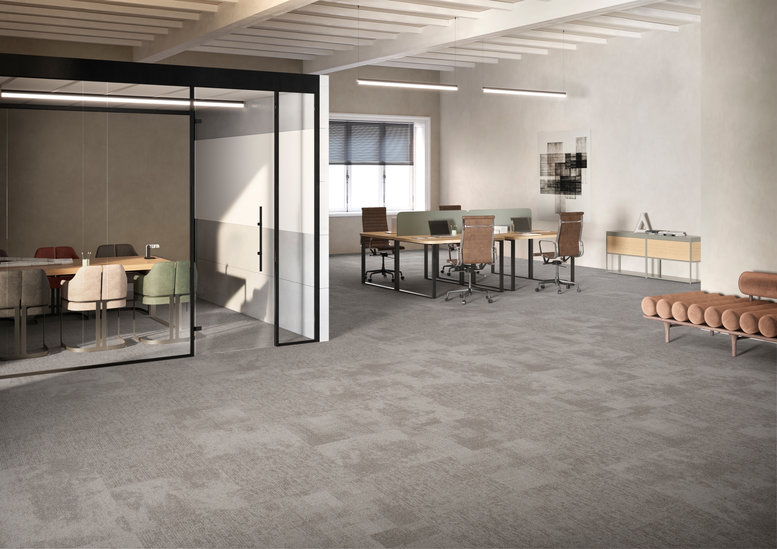 Carpet tiles IVC Jute 975 - Image 2