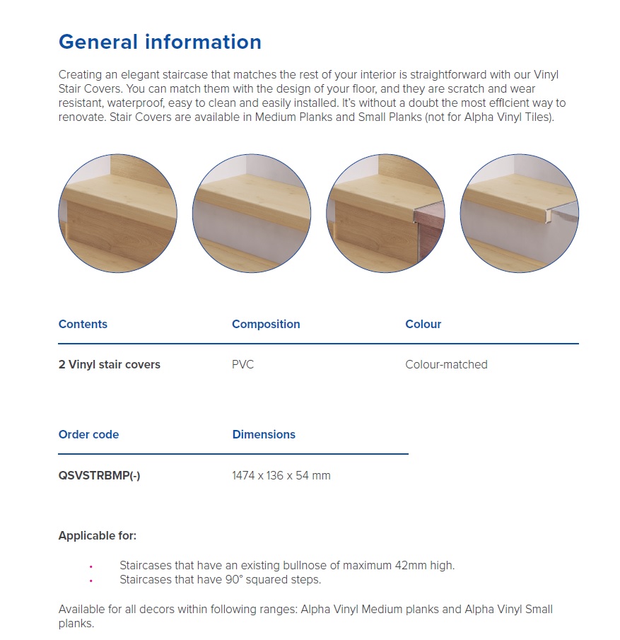 Виниловый профиль для ступеней Quick-Step 40079 — изображение 3