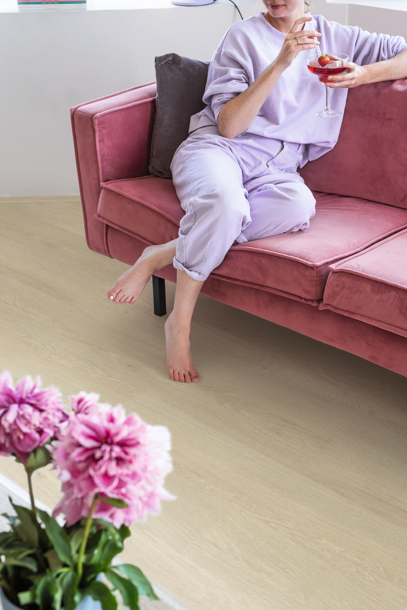 Виниловые полы Quick-Step Bloom Sea breeze дуб бежевый — изображение 3