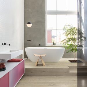 Vinila grīda Quick-Step Bloom Cotton oak beige AVMPU40103