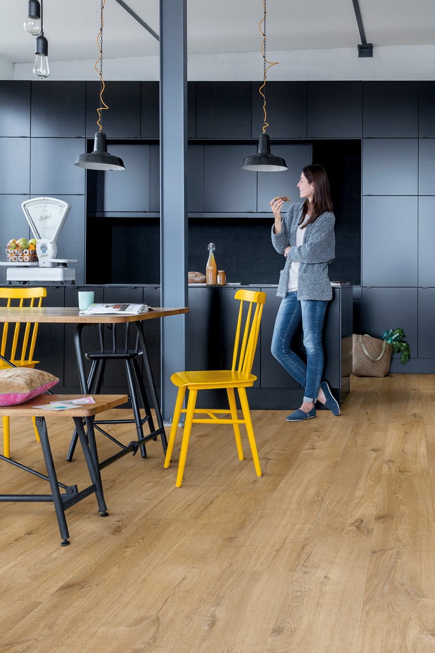 Vinila grīda Quick-Step Bloom Cotton oak natural AVMPU40104