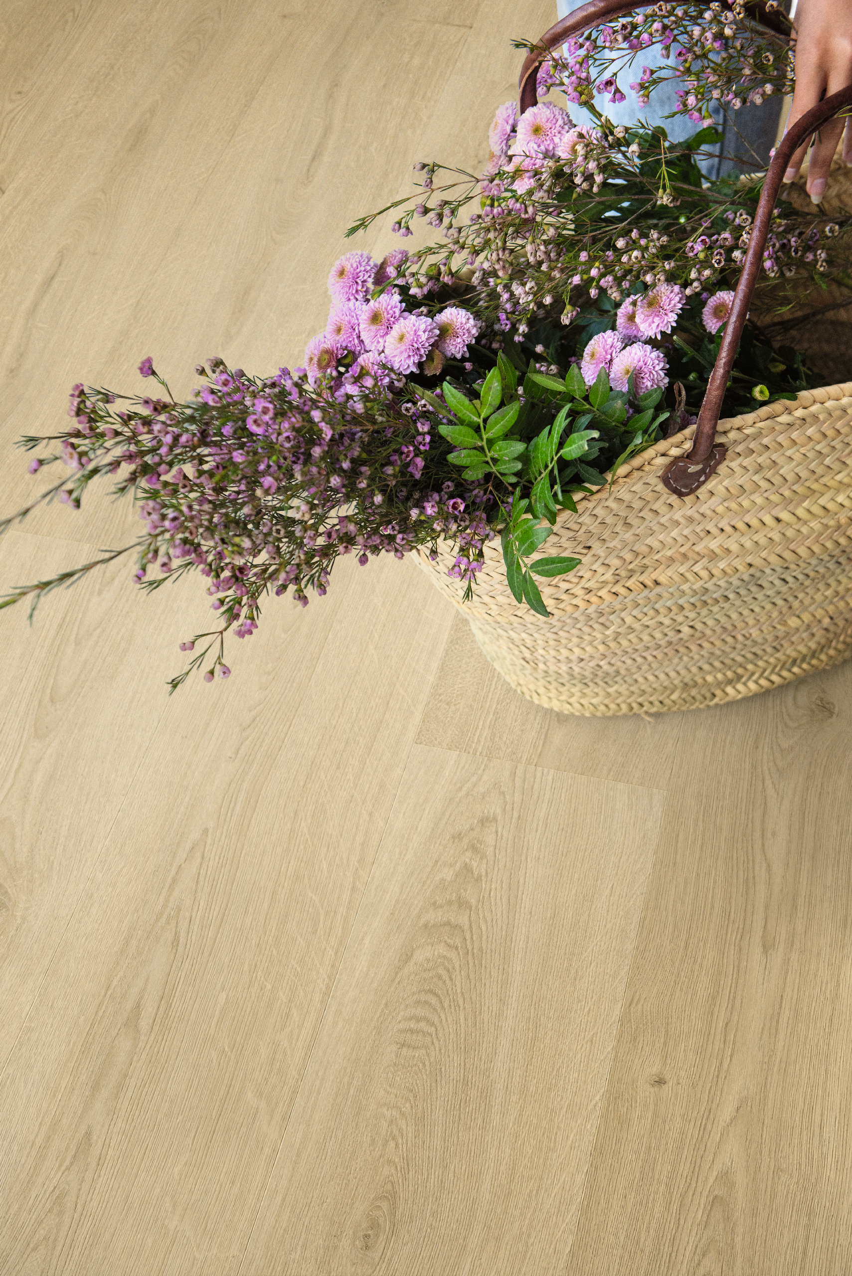 Vinila grīda Quick-Step Bloom Botanic beige AVMPU40236
