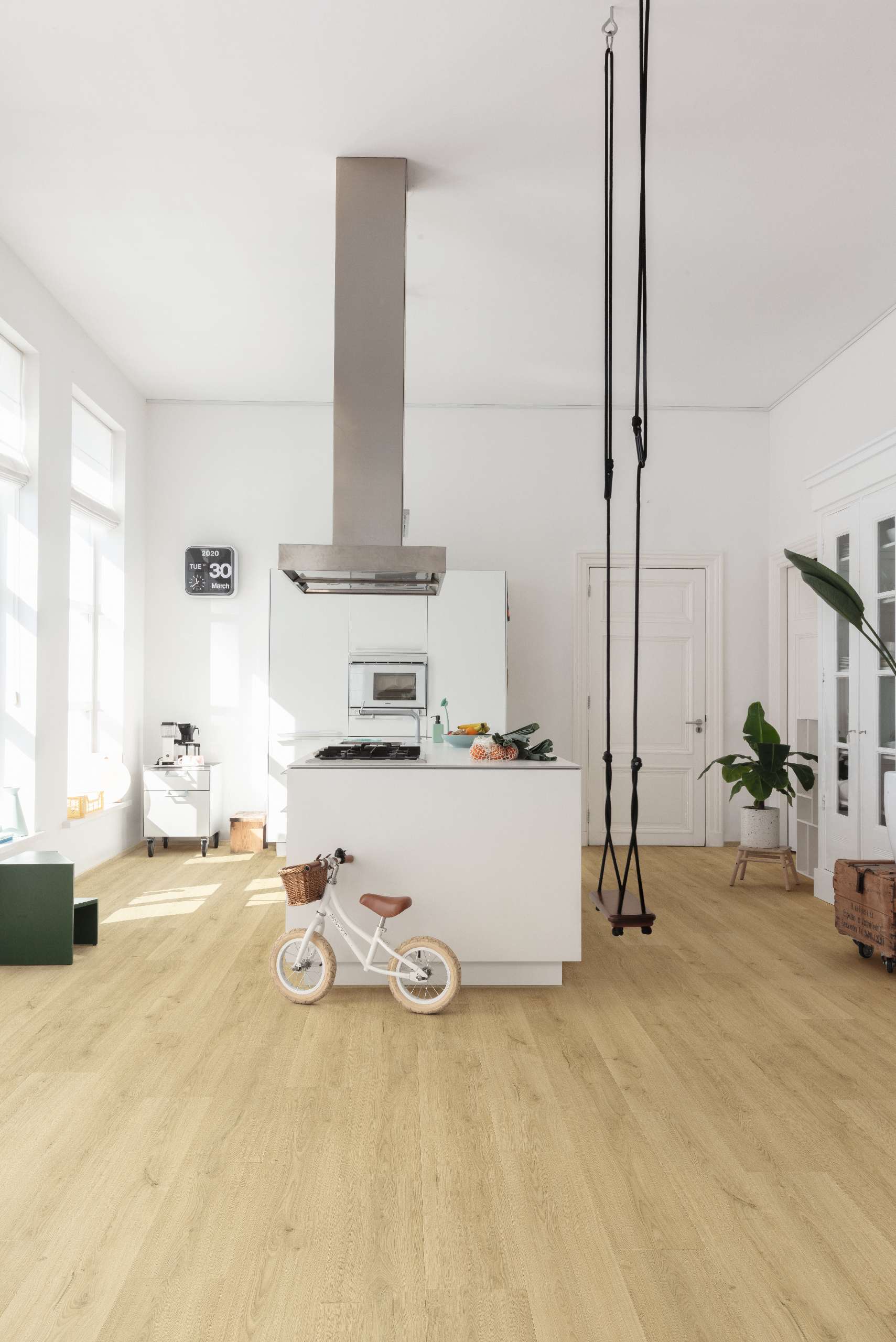 Vinila grīda Quick-Step Bloom Botanic beige AVMPU40236