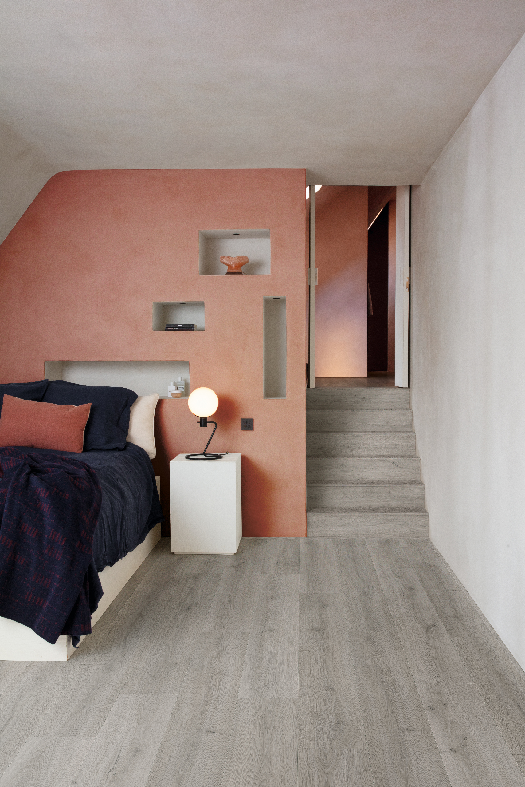 Vinila grīda Quick-Step Bloom Botanic grey AVMPU40237