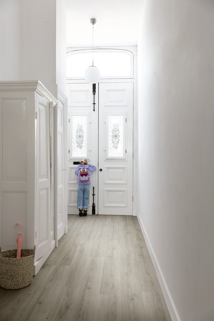 Vinila grīda Quick-Step Bloom Botanic grey AVMPU40237