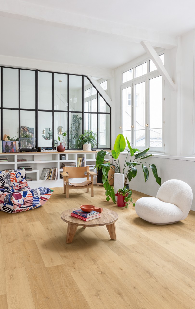 Vinila grīda Quick-Step Bloom Elegant oak natural AVMPU40316