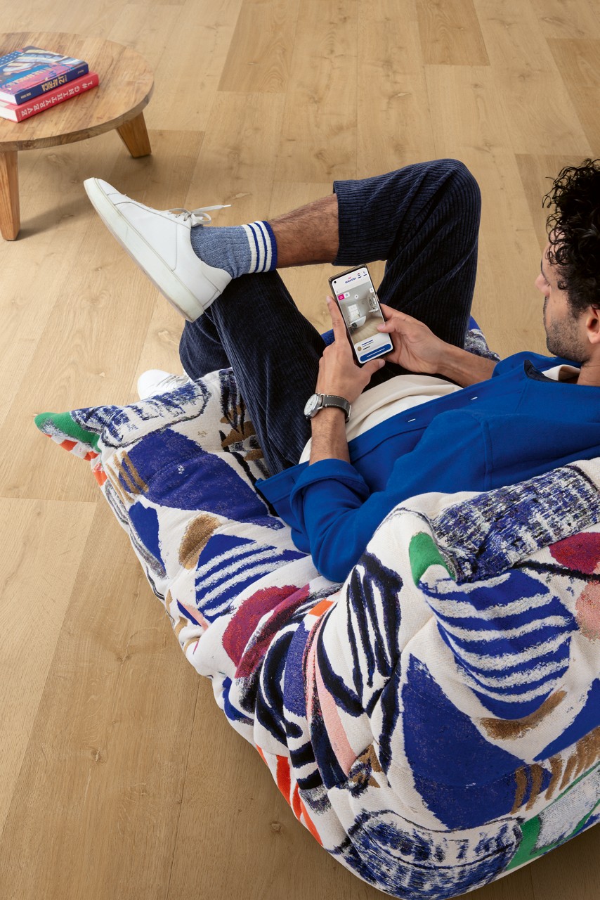 Vinila grīda Quick-Step Bloom Elegant oak natural AVMPU40316