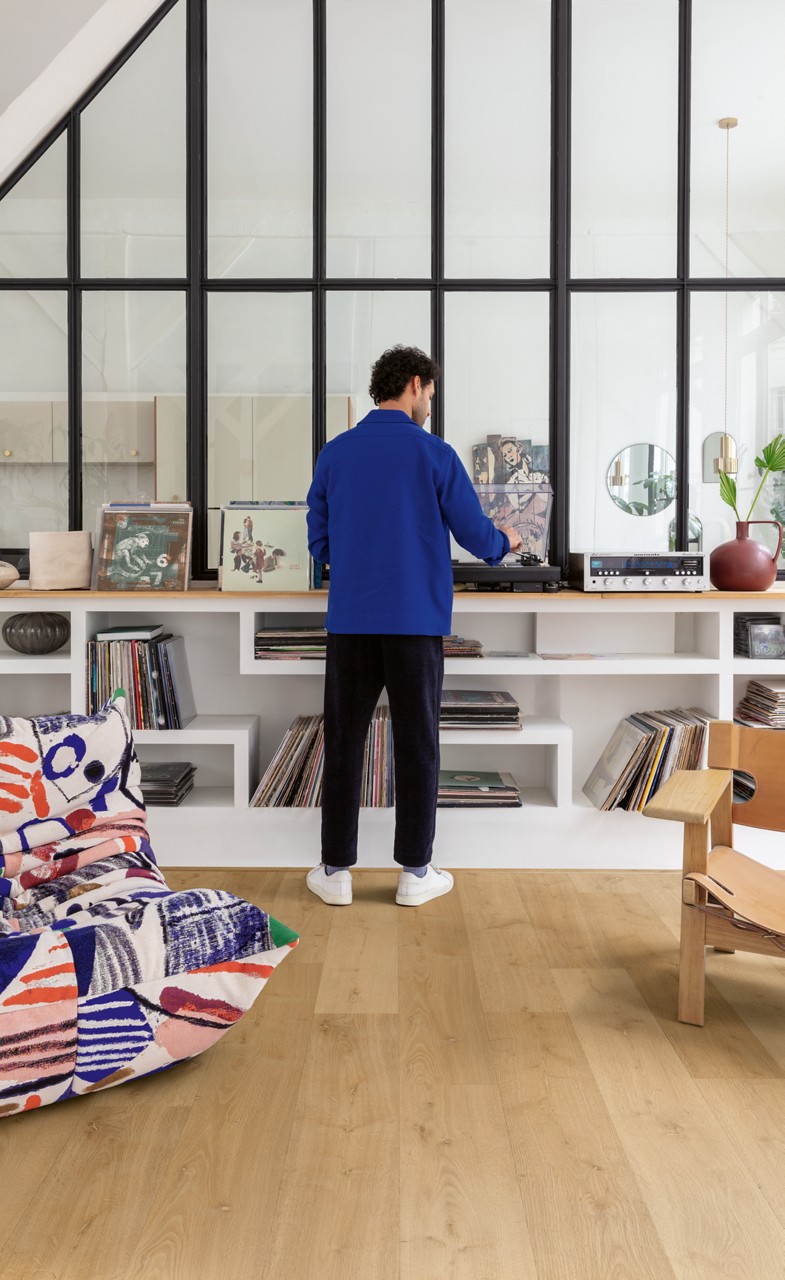 Vinila grīda Quick-Step Bloom Elegant oak natural AVMPU40316