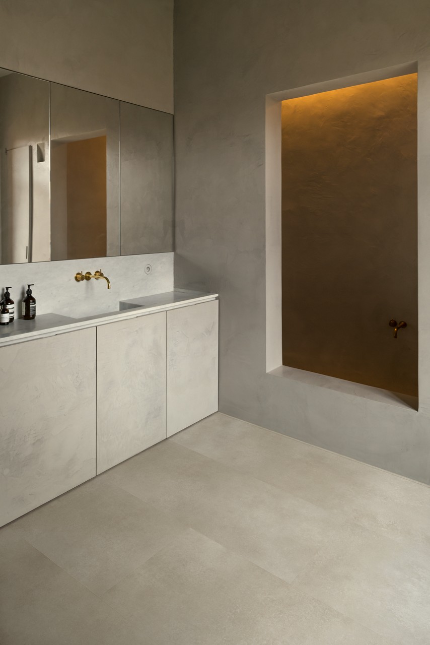 Vinila grīda Quick-Step Illume Sandstone concrete AVMTU40274