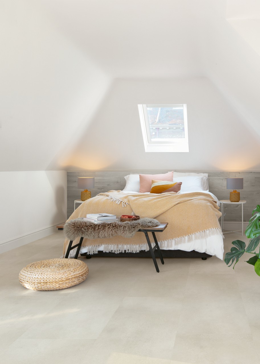 Vinila grīda Quick-Step Illume Sandstone concrete AVMTU40274