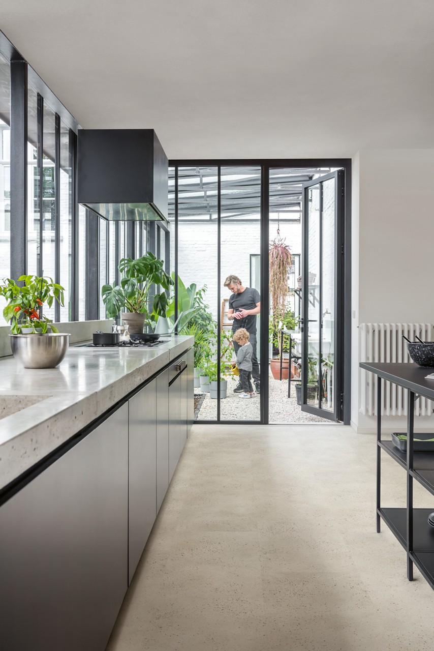 Vinila grīda Quick-Step Illume Oyster concrete AVMTU40275