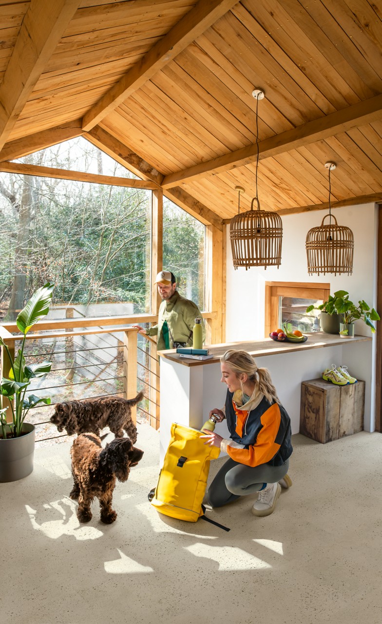 Vinila grīda Quick-Step Illume Pebble concrete AVMTU40276