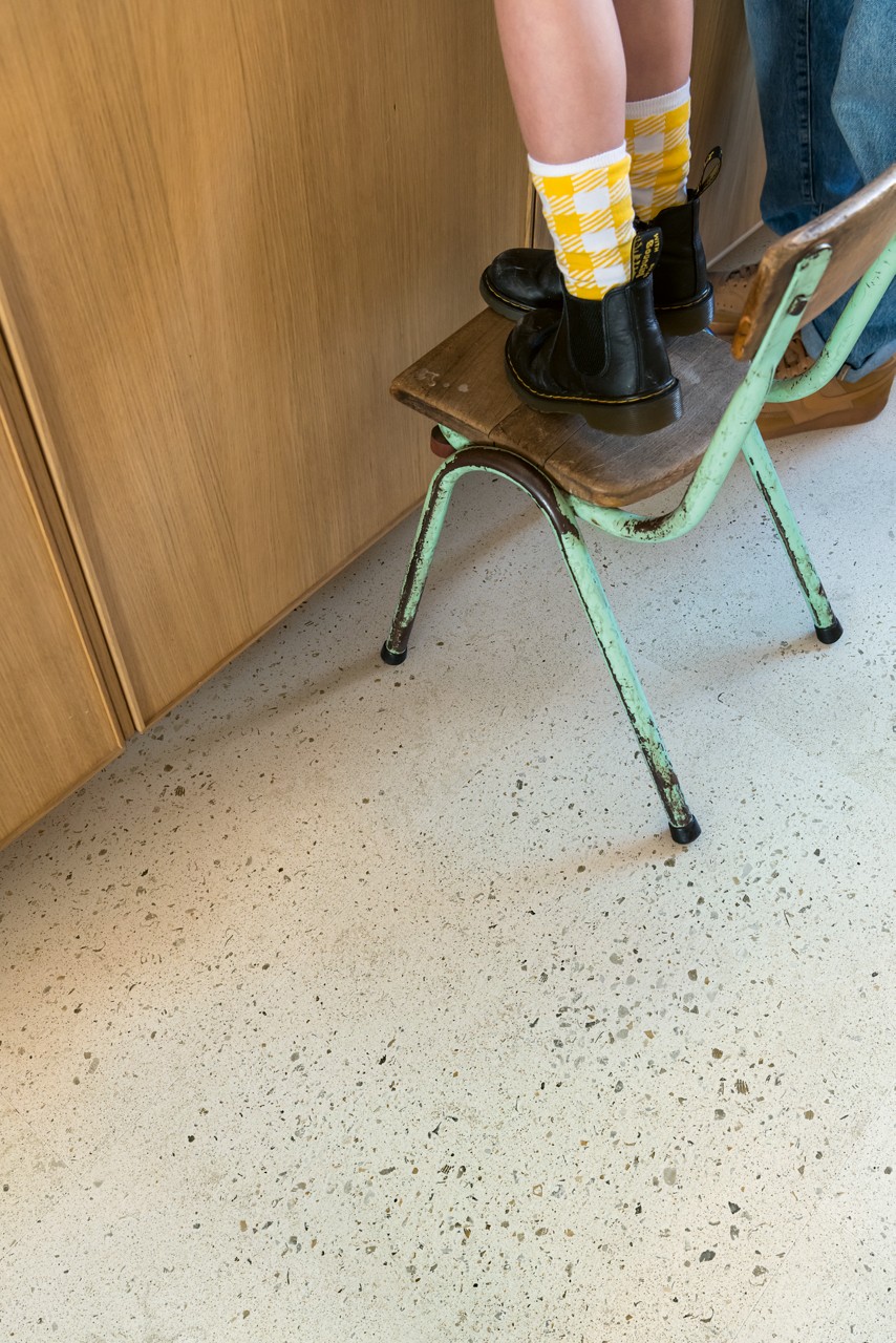 Vinila grīda Quick-Step Illume Pebble concrete AVMTU40276